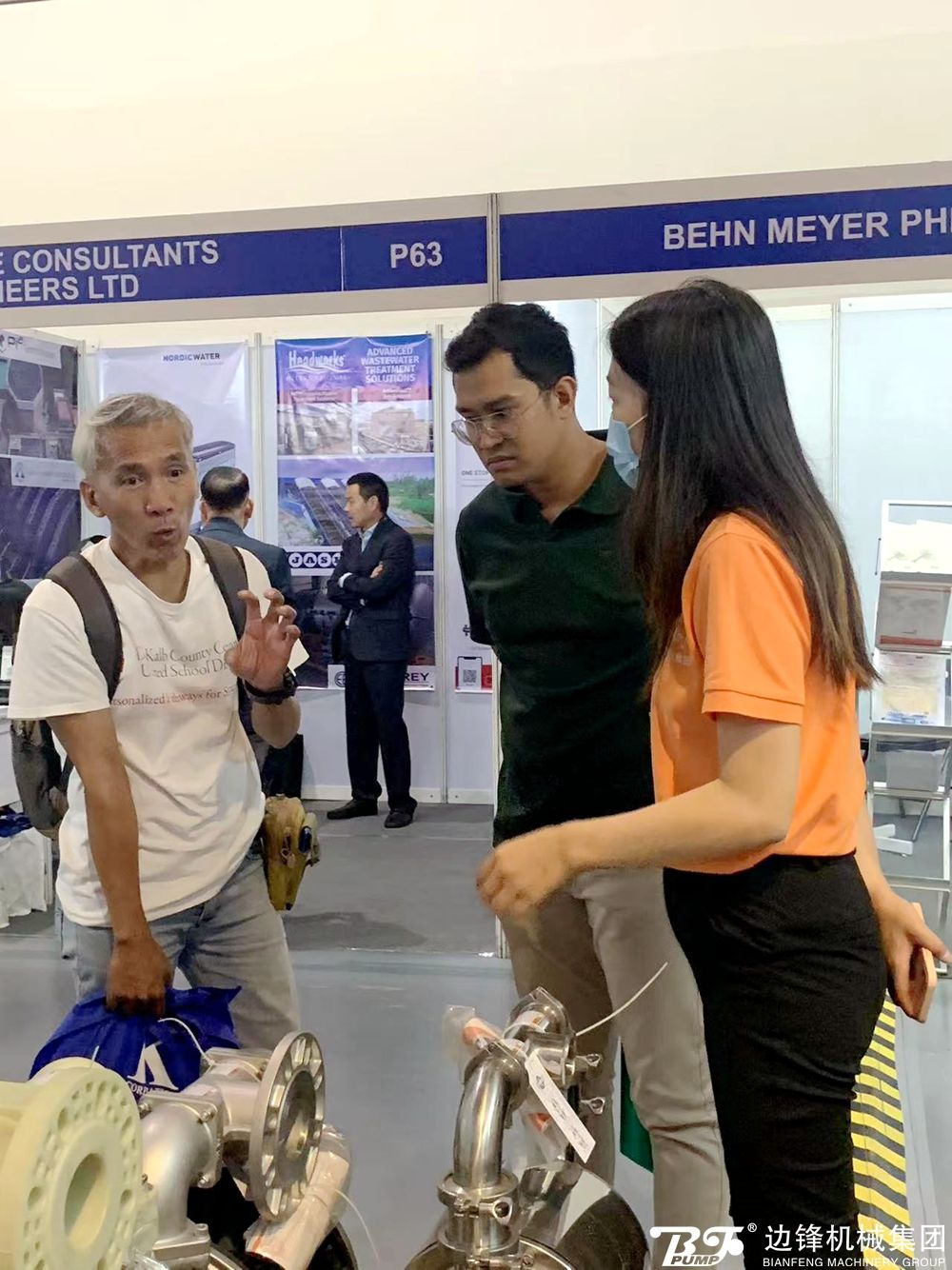 37000cm威尼斯集团亮相菲律宾马尼拉水处置惩罚展览会