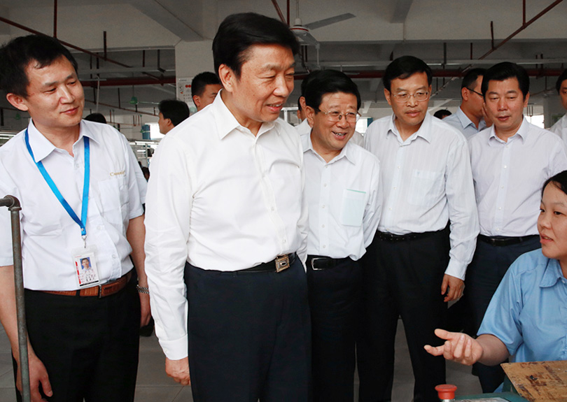 李源潮在7790必发集团调研纪实