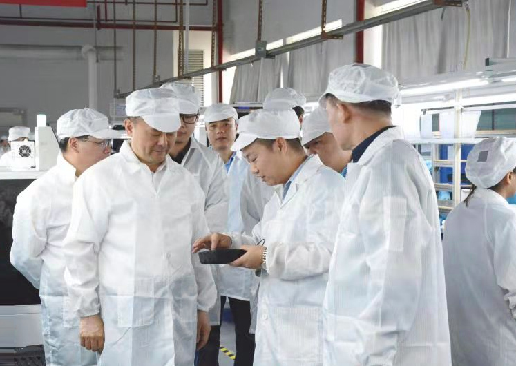 萍乡市委书记陈敏率队到7790必发集团调查